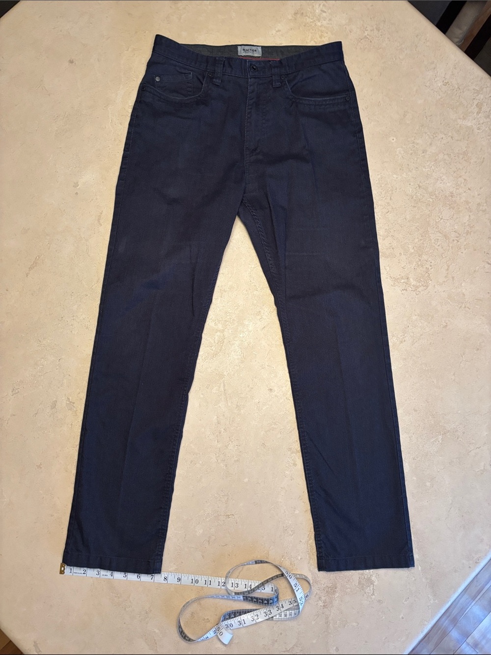 Kenneth Cole Reaction Men's Dark Navy Casual Pants. 32W x 32L